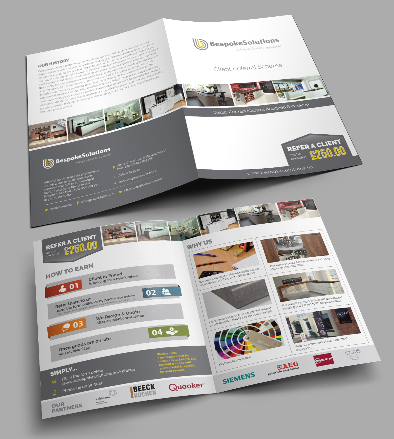 Diseño de Brochure por Achiver para Bespoke Solutions | Diseño #12692053