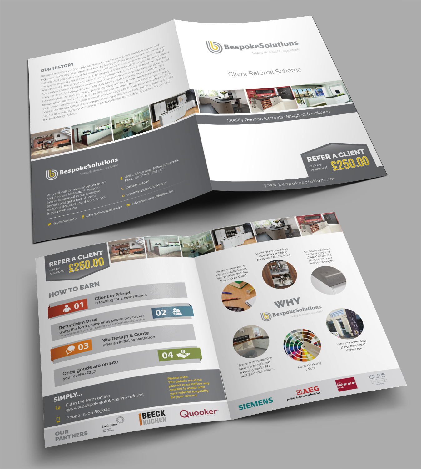 Brochure Design by Achiver for Bespoke Solutions | Design #12692114