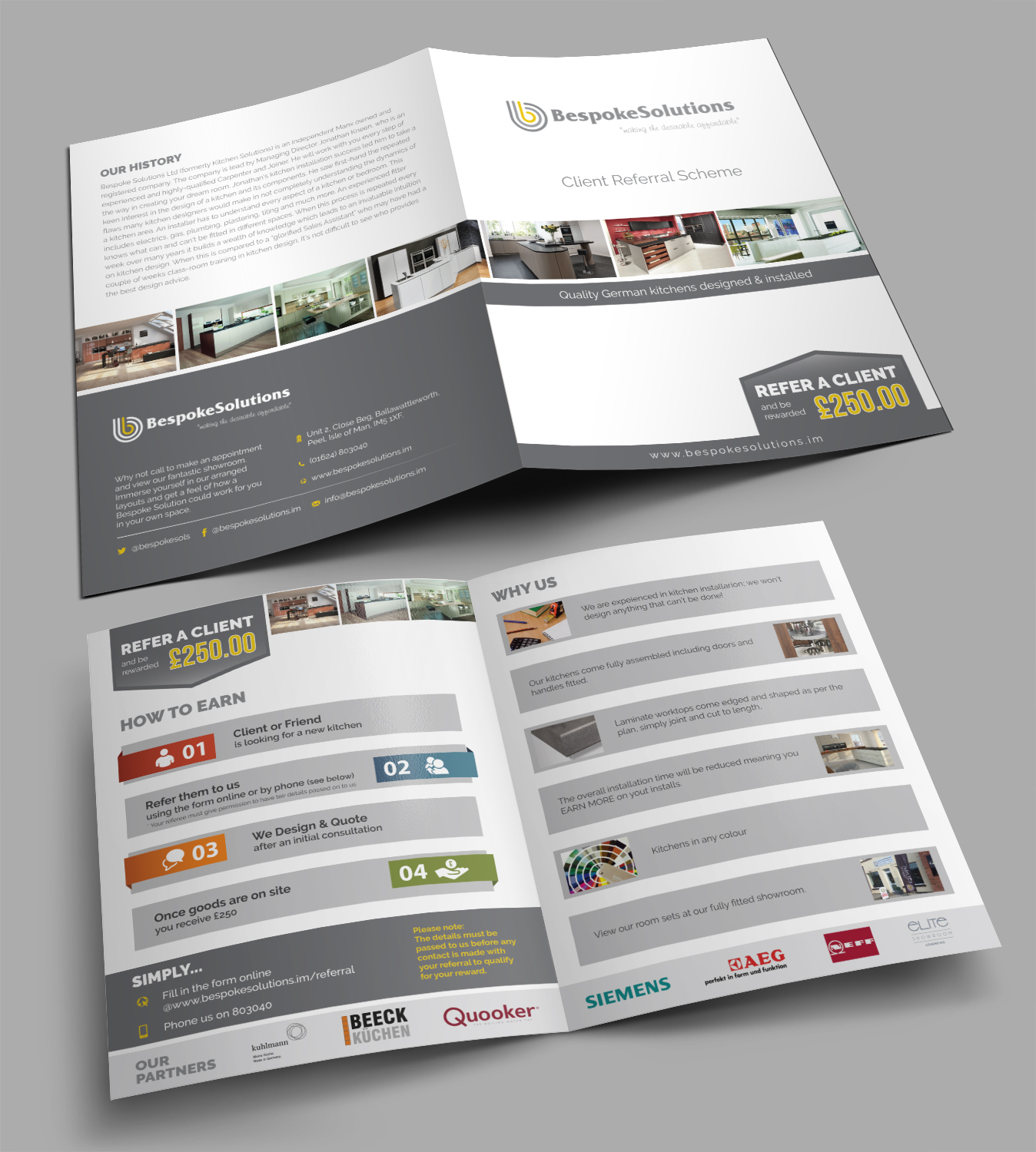 Brochure Design by Achiver for Bespoke Solutions | Design #12699947