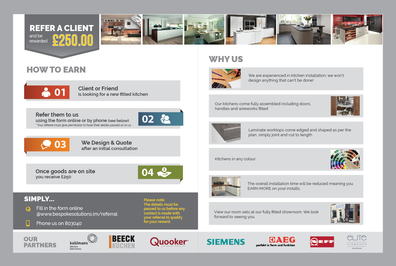 Brochure Design by Achiver for Bespoke Solutions | Design #12766840