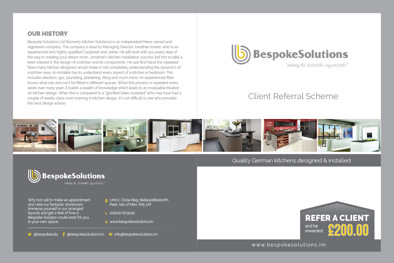 Brochure Design by Achiver for Bespoke Solutions | Design #12775867