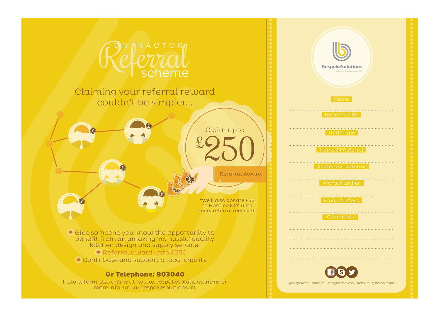 Diseño de Brochure por PND para Bespoke Solutions | Diseño #12528603