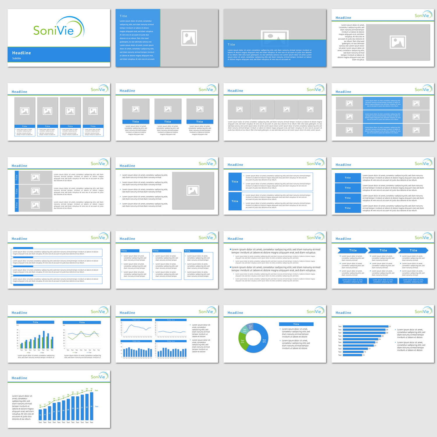 Diseño de PowerPoint por StonyDog Design para SoniVie | Diseño #12447719