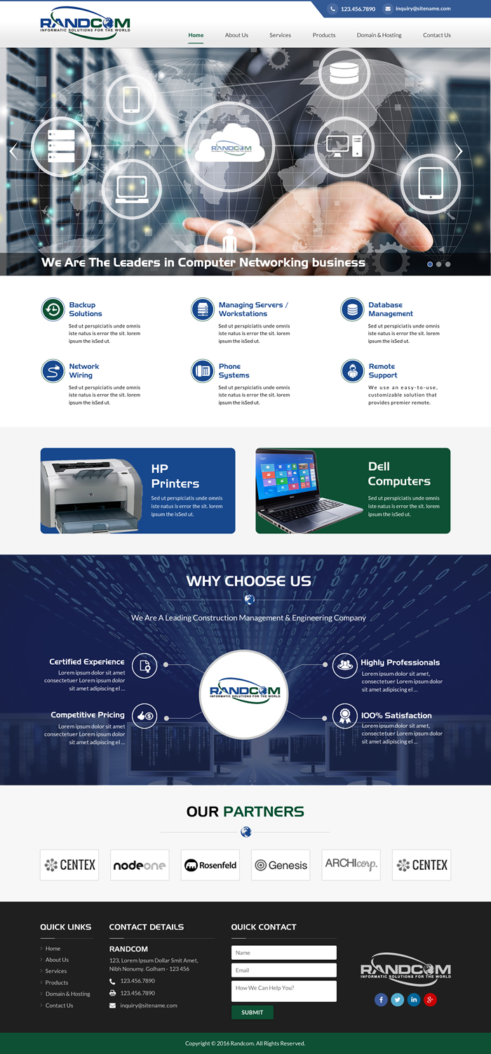 Web Design by Sbss for this project | Design: #12529492