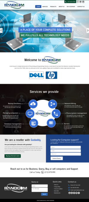 Web Design by Xclusive Designers for this project | Design: #12484028