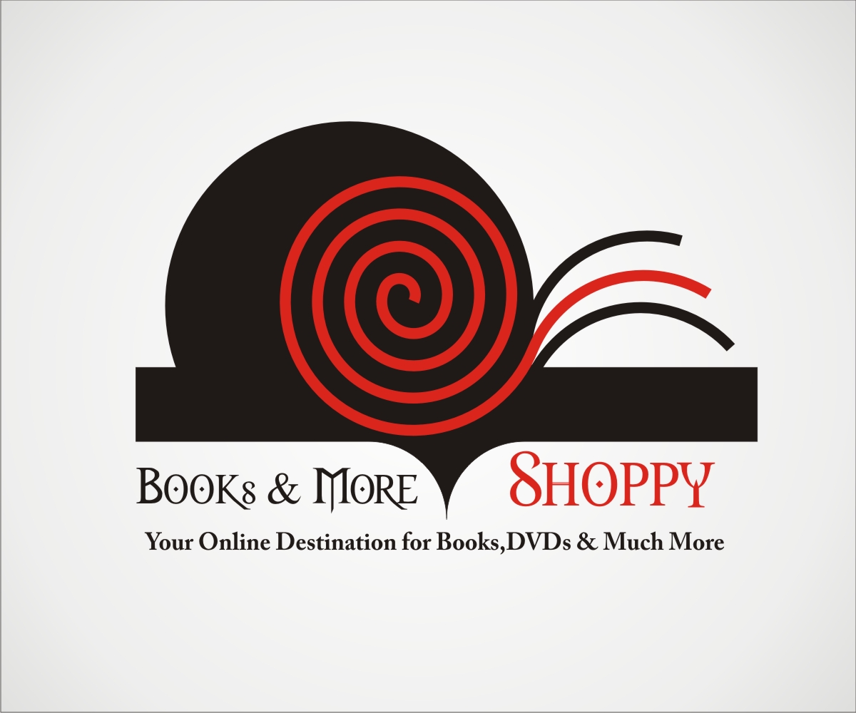 Logo Design by Sharuz for www.booksnmoreshoppy.com | Design #2453137