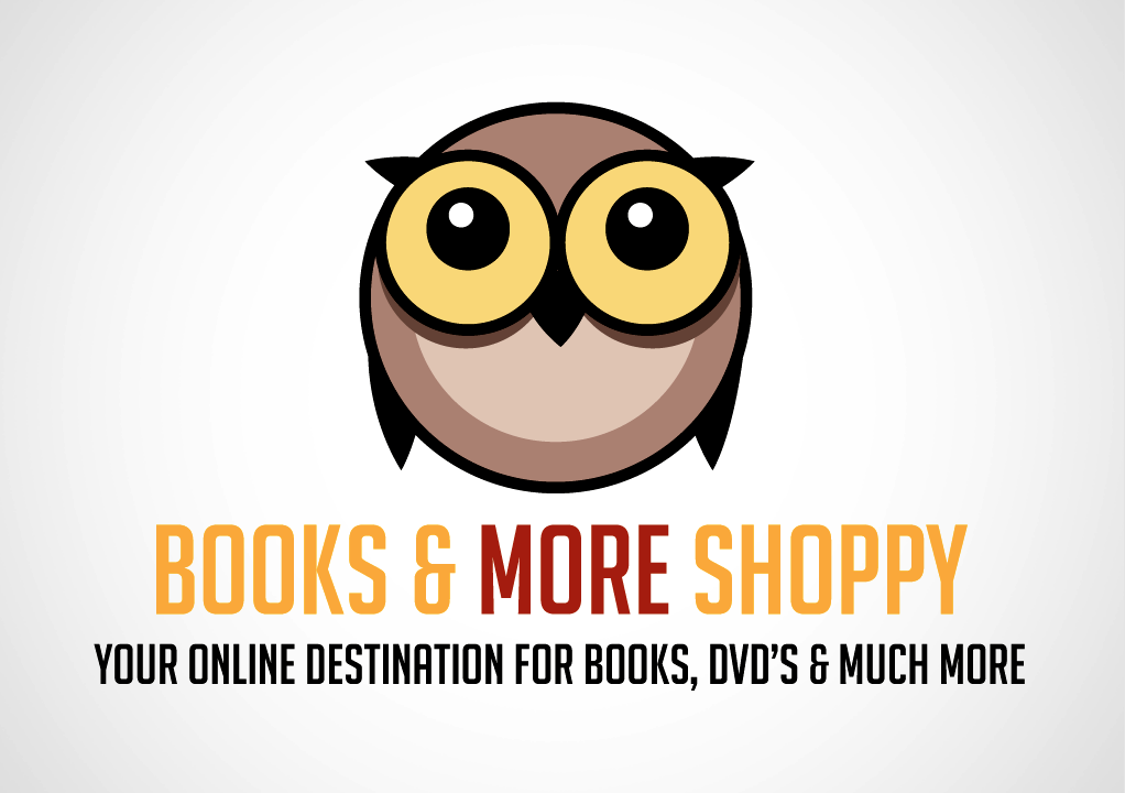Logo Design by  CBOMB for www.booksnmoreshoppy.com | Design #2408156