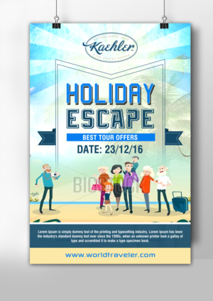 Poster-Design von debdesign für Kaehler Luggage | Design: #12554350