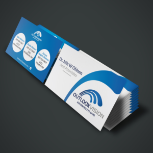 Business Card Design by Dezine Expert for Outlook Vision | Design: #12435333