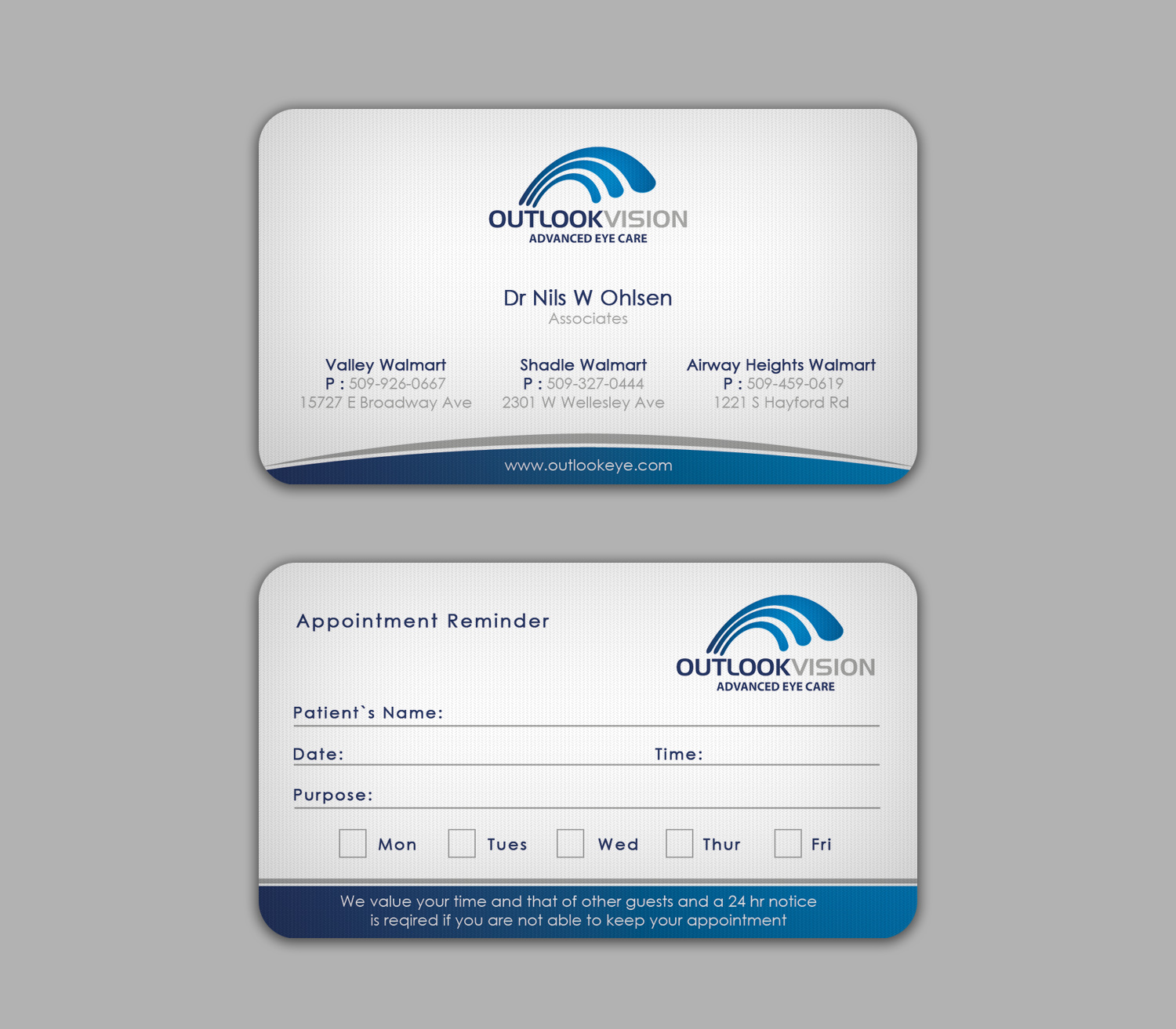Business Card Design by WebixBD for Outlook Vision | Design #12436620