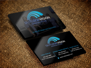 Visitenkarten-Design von Lanka Ama für Outlook Vision | Design: #12435539