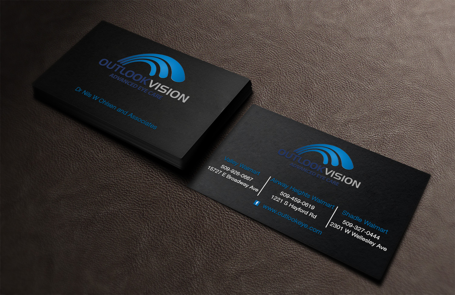 Business Card Design by Lanka Ama for Outlook Vision | Design #12435548