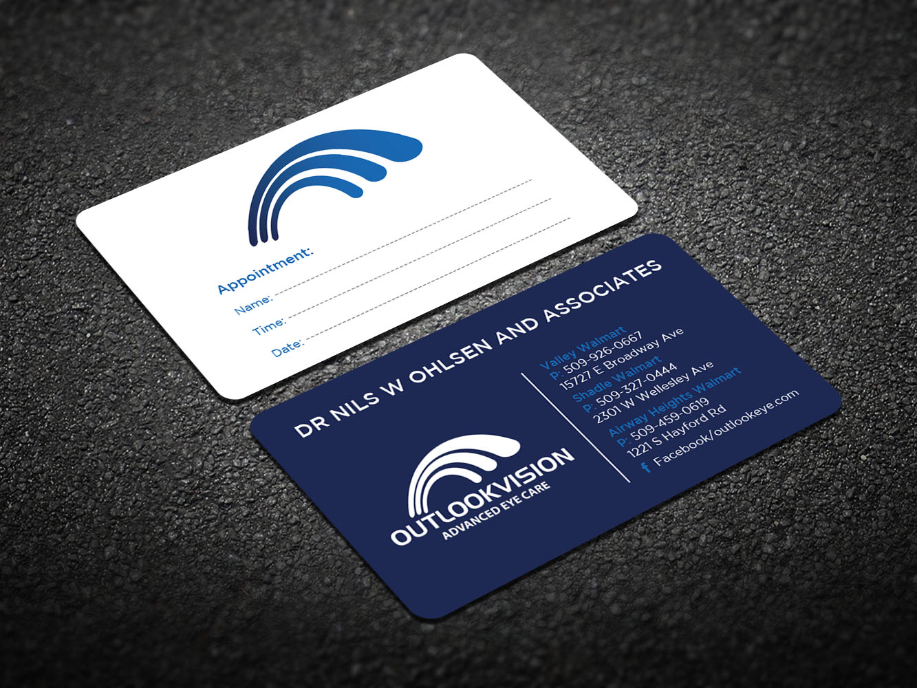 Business Card Design by Verified artistry (Design garden) for Outlook Vision | Design #12440028