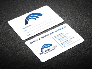 Design de Carte de Visite par Verified artistry (Design garden) pour Outlook Vision | Design : #12440031