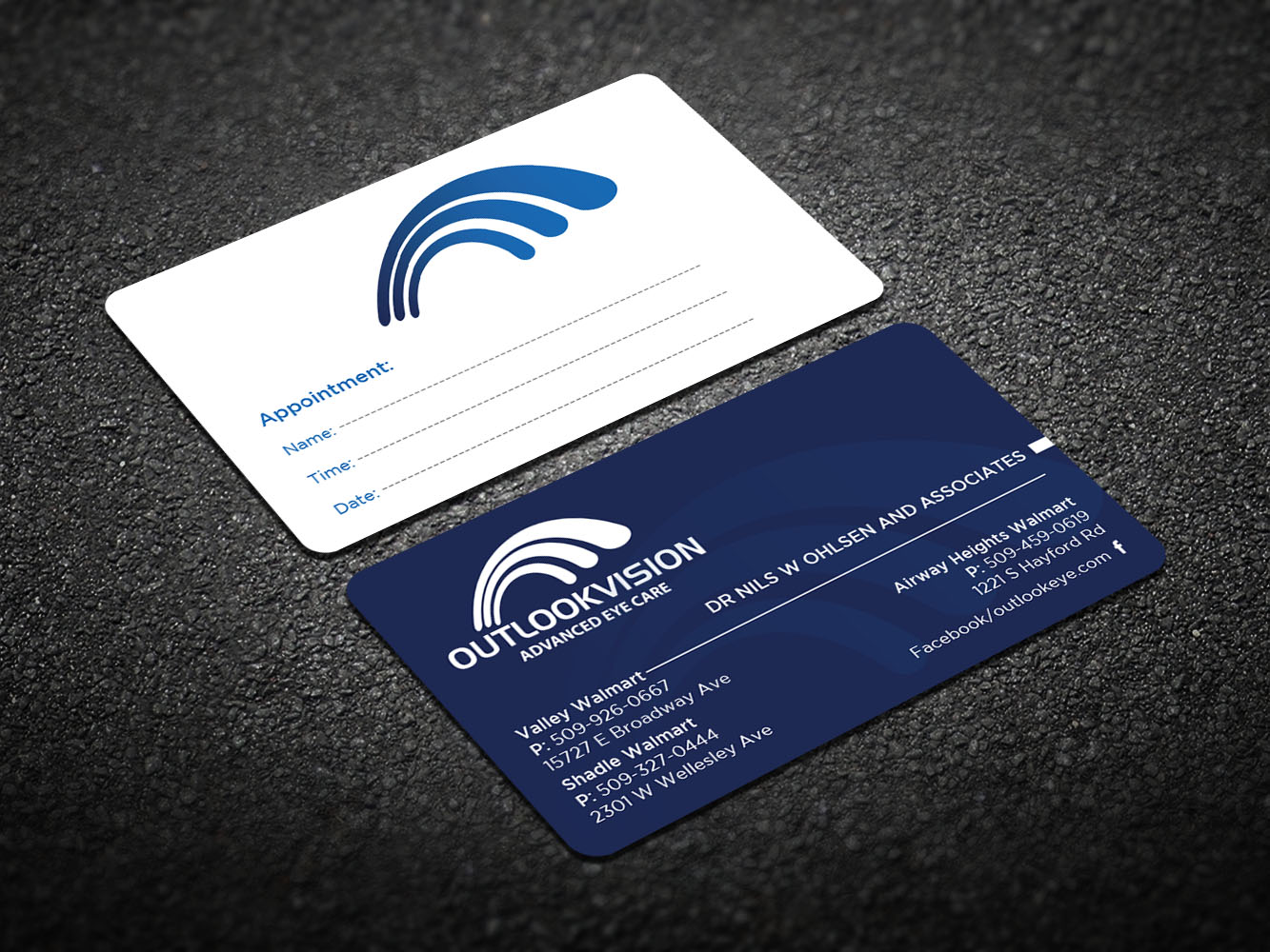Business Card Design by Verified artistry for Outlook Vision | Design #12440032