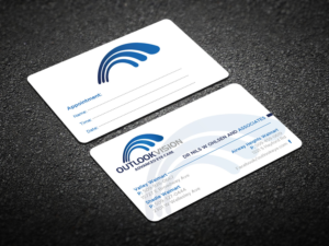 Design de Carte de Visite par Verified artistry (Design garden) pour Outlook Vision | Design : #12440033
