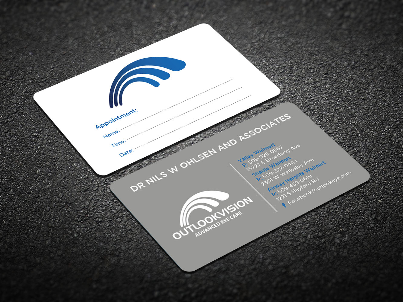 Business Card Design by Verified artistry for Outlook Vision | Design #12440034