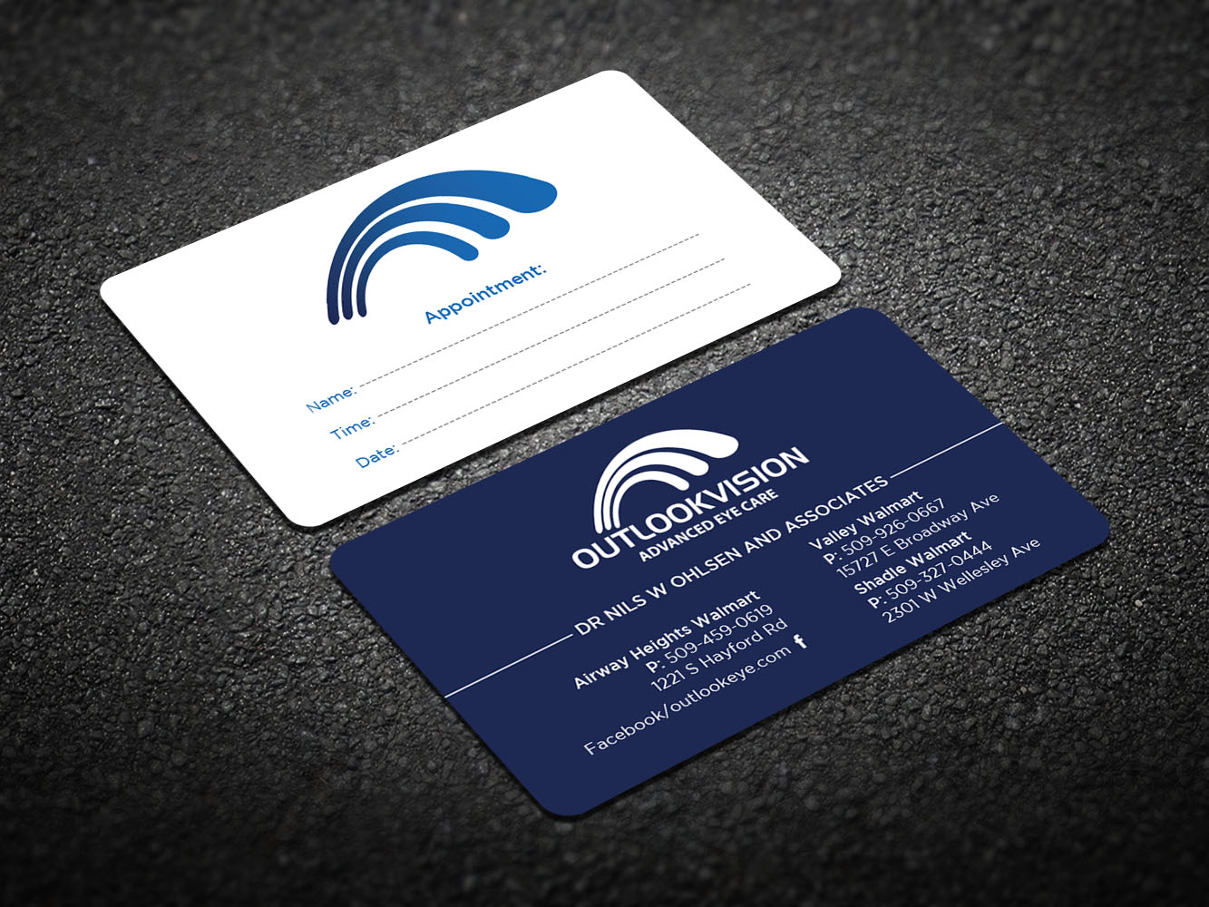 Visitenkarten-Design von Verified artistry (Design garden) für Outlook Vision | Design #12440036