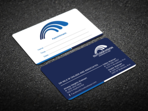 Design de Carte de Visite par Verified artistry (Design garden) pour Outlook Vision | Design : #12440037
