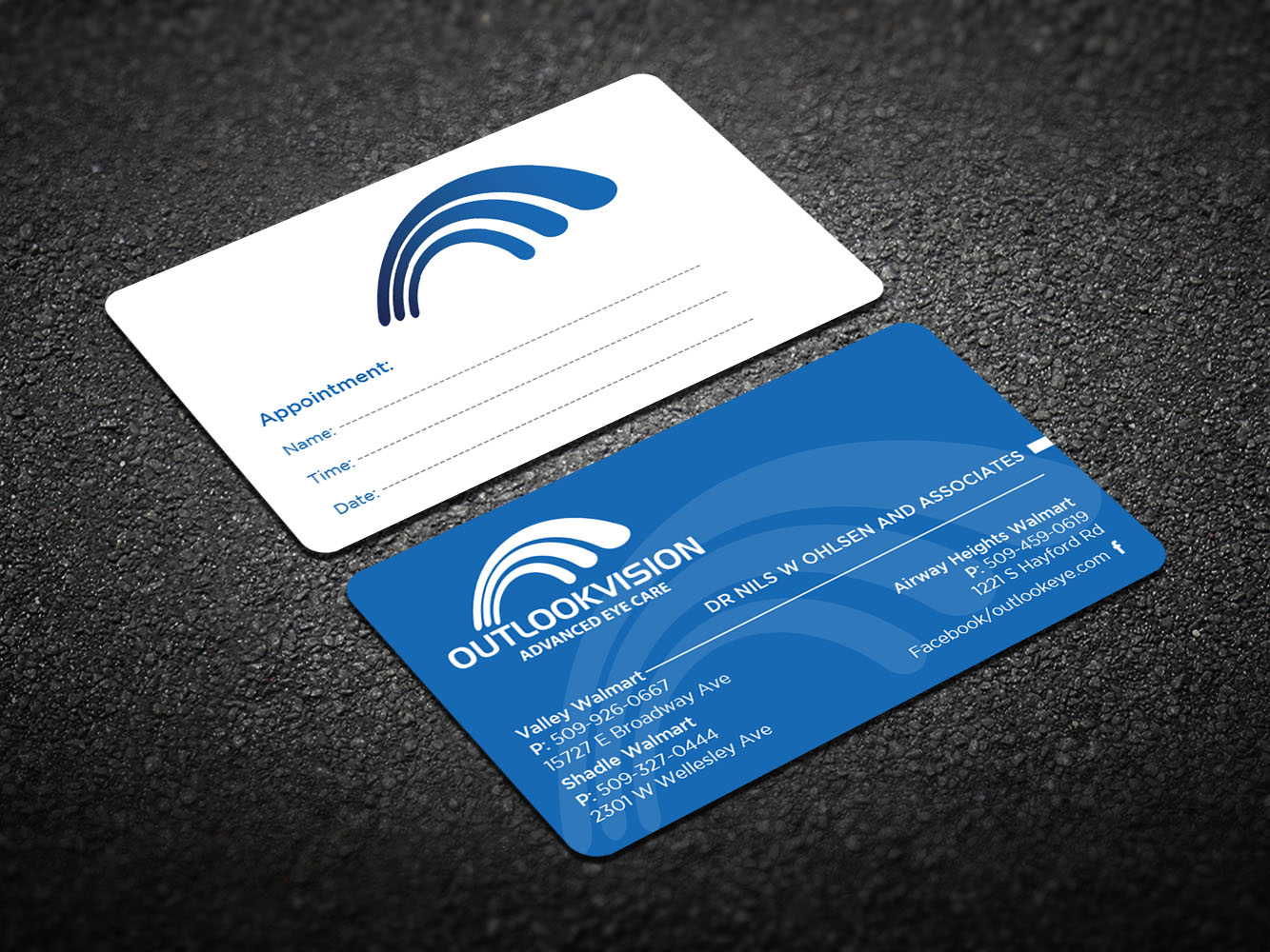 Business Card Design by Verified artistry (Design garden) for Outlook Vision | Design #12440038