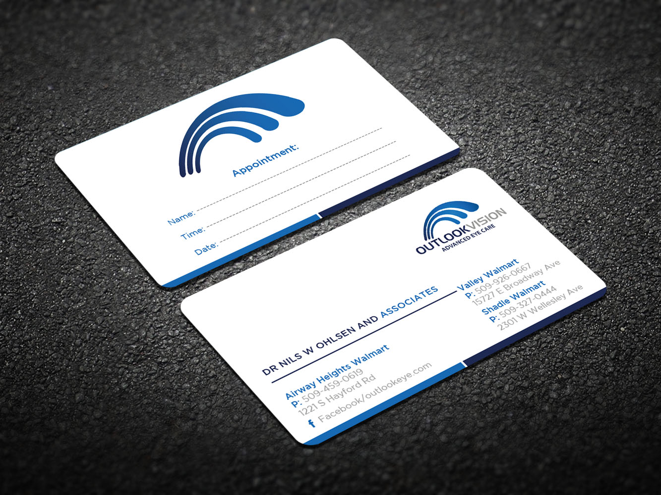 Business Card Design by Verified artistry for Outlook Vision | Design #12440039