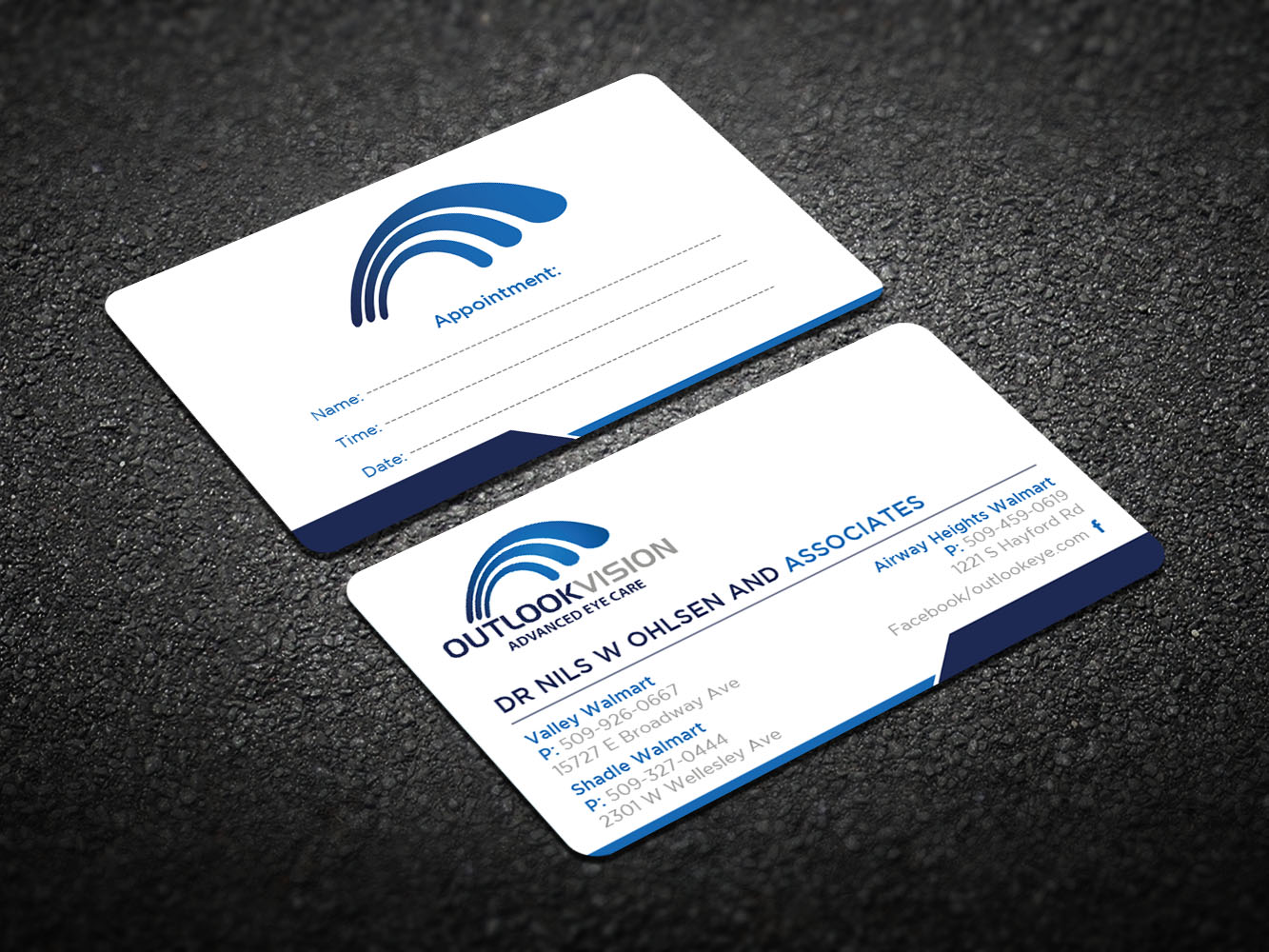 Design de Carte de Visite par Verified artistry (Design garden) pour Outlook Vision | Design #12440040