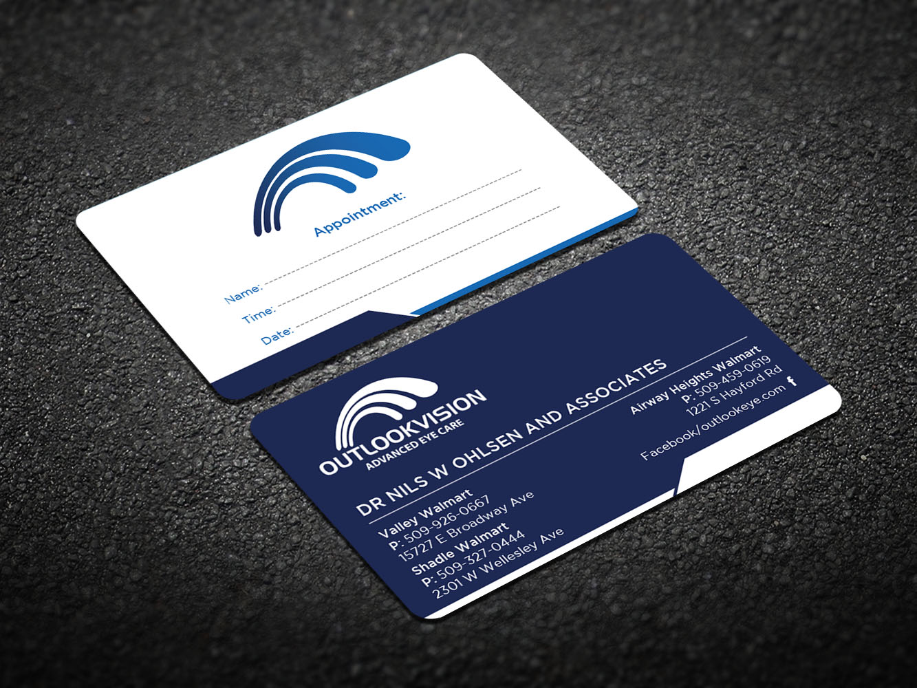 Design de Carte de Visite par Verified artistry (Design garden) pour Outlook Vision | Design #12440041