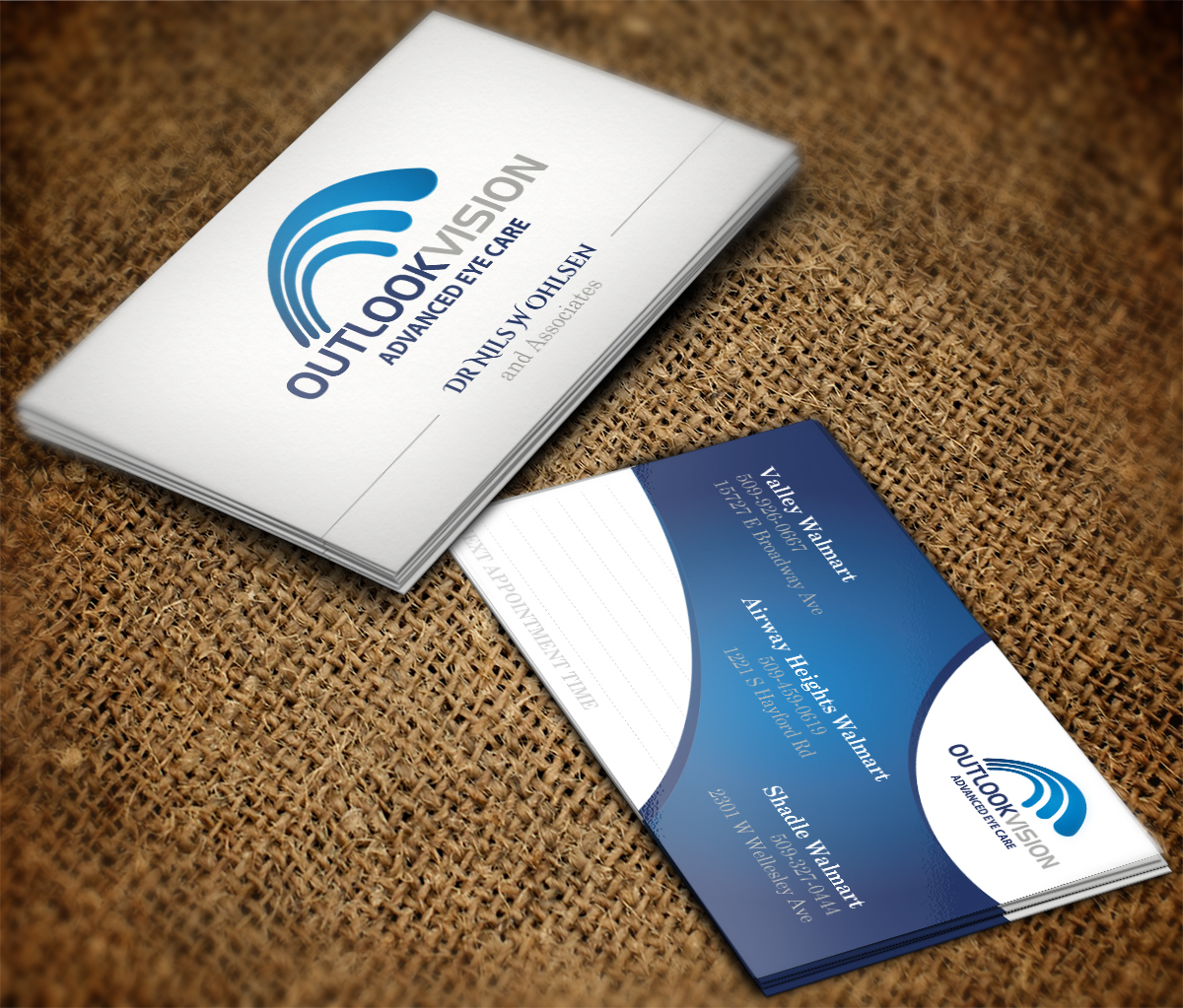Design de Carte de Visite par Grafactory pour Outlook Vision | Design #12524187