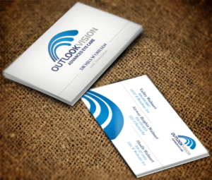 Design de Carte de Visite par Grafactory pour Outlook Vision | Design : #12524188