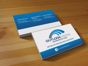 Visitenkarten-Design von Creations Box 2015 für Outlook Vision | Design: #12437010