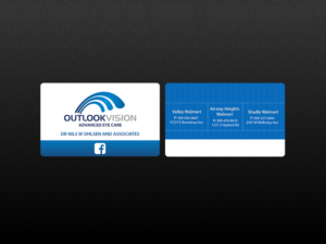 Visitenkarten-Design von Creations Box 2015 für Outlook Vision | Design: #12437011