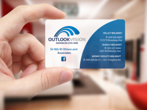 Business Card Design by Creations Box 2015 for Outlook Vision | Design: #12437013
