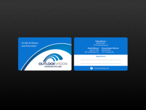 Business Card Design by Creations Box 2015 for Outlook Vision | Design: #12437018