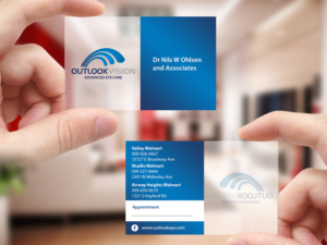 Diseño de Tarjeta de Presentación por Creations Box 2015 para Outlook Vision | Diseño: #12437021