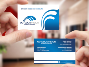 Visitenkarten-Design von Creations Box 2015 für Outlook Vision | Design: #12437024