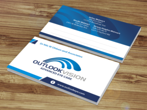 Visitenkarten-Design von Creations Box 2015 für Outlook Vision | Design: #12437025