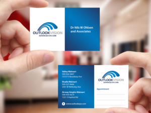 Visitenkarten-Design von Creations Box 2015 für Outlook Vision | Design: #12449744