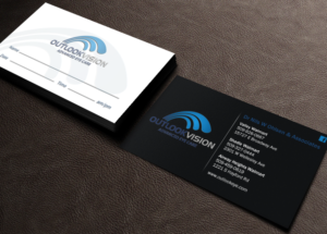 Business Card Design by Brand aid for Outlook Vision | Design #12433326