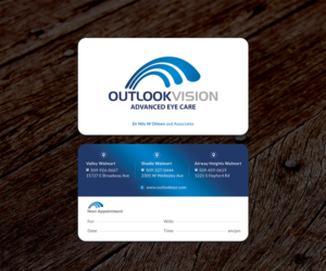 Business Card Design by SS_Designs for Outlook Vision | Design #12515288