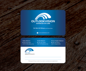 Design de Carte de Visite par SS_Designs pour Outlook Vision | Design : #12515936