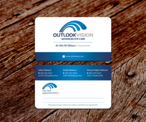 Design de Carte de Visite par SS_Designs pour Outlook Vision | Design : #12524215