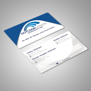 Design de Carte de Visite par vinhducquach pour Outlook Vision | Design : #12473031