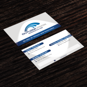 Design de Carte de Visite par vinhducquach pour Outlook Vision | Design : #12479426