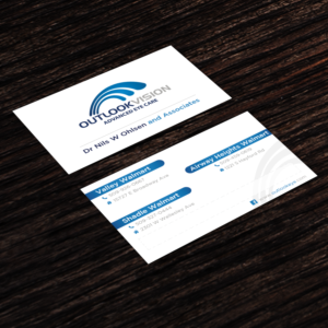 Design de Carte de Visite par vinhducquach pour Outlook Vision | Design : #12479449