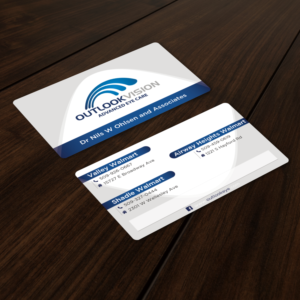 Design de Carte de Visite par vinhducquach pour Outlook Vision | Design : #12484275