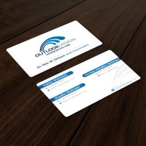 Business Card Design by vinhducquach for Outlook Vision | Design: #12484306