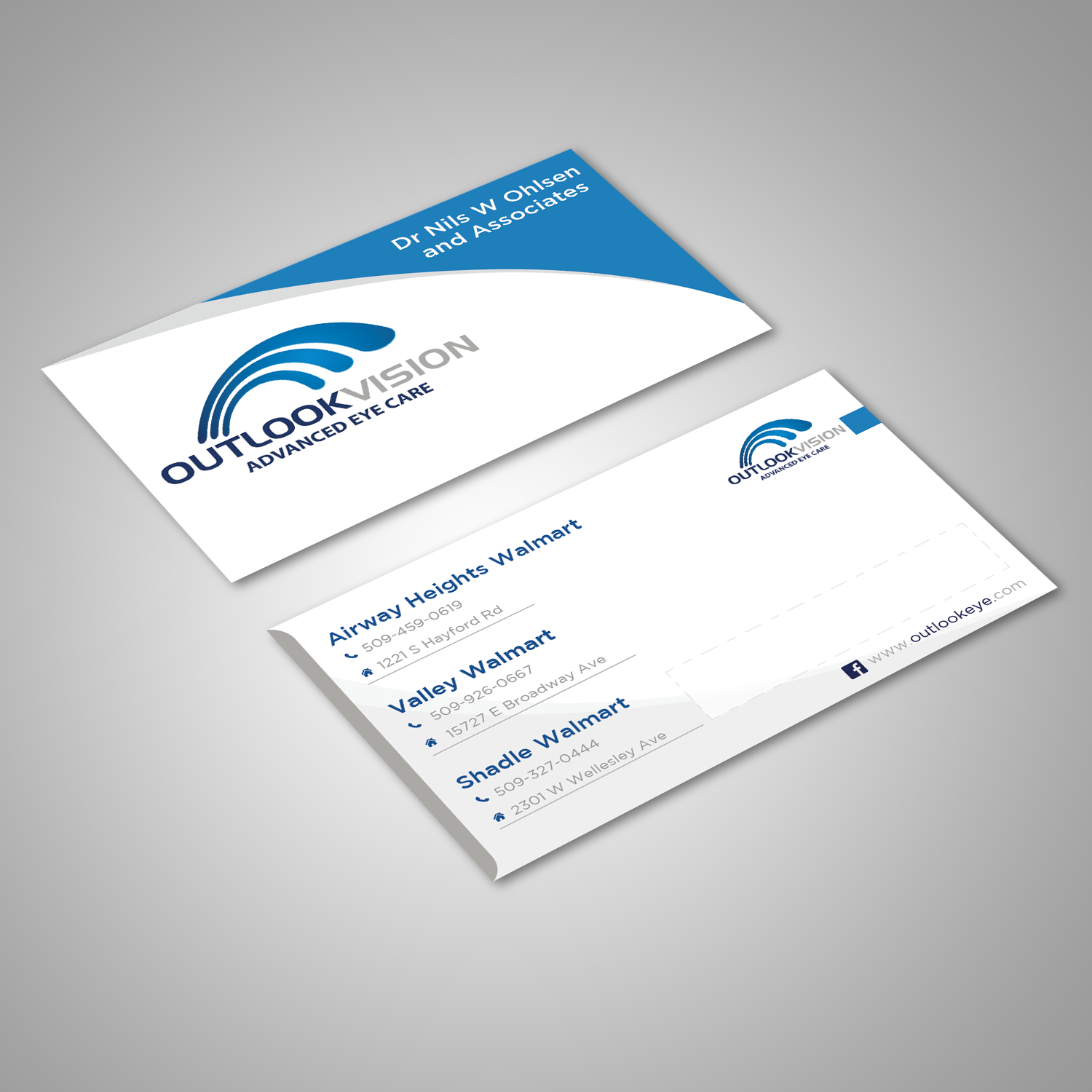Design de Carte de Visite par vinhducquach pour Outlook Vision | Design #12486862