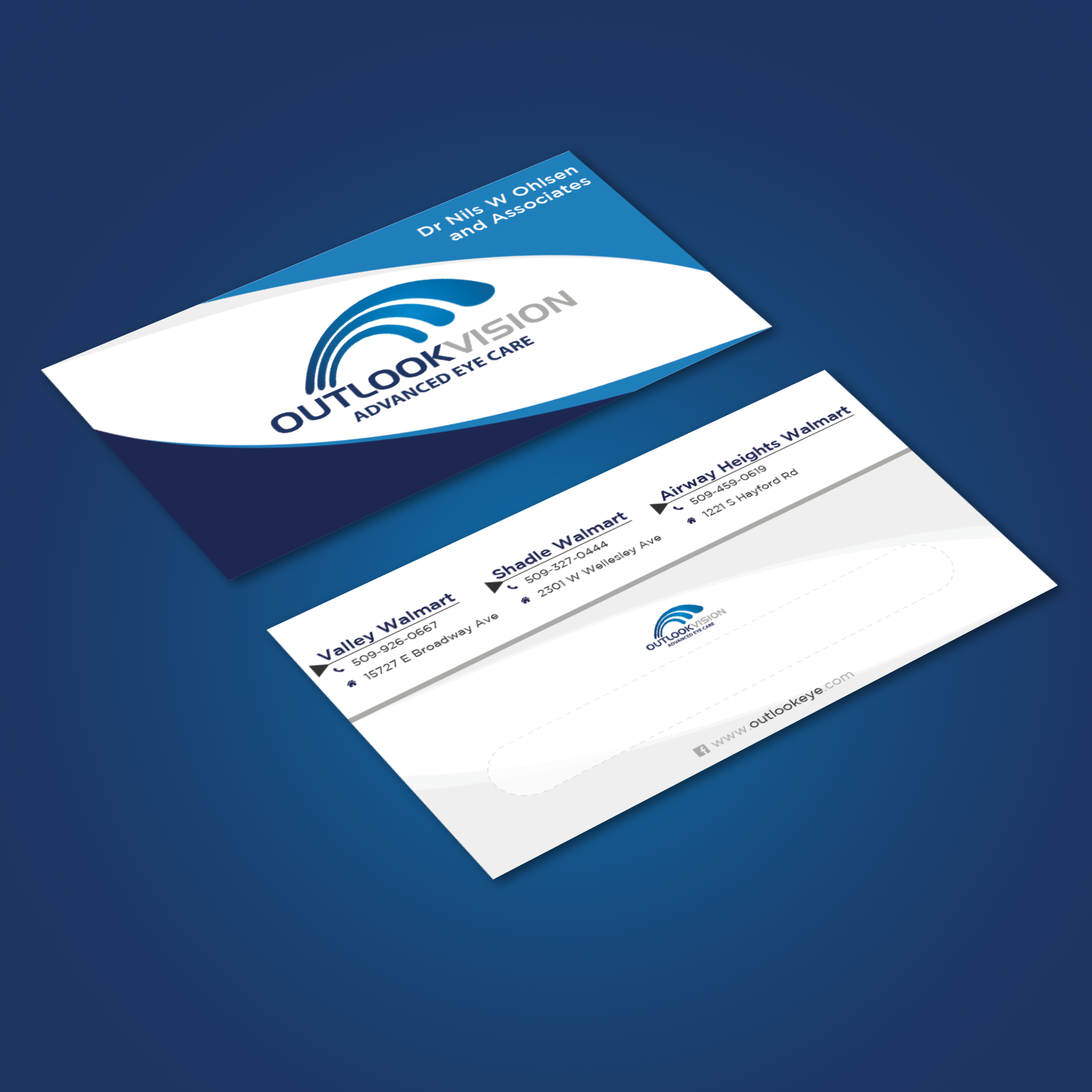 Design de Carte de Visite par vinhducquach pour Outlook Vision | Design #12495007