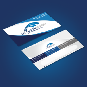 Design de Carte de Visite par vinhducquach pour Outlook Vision | Design : #12495026