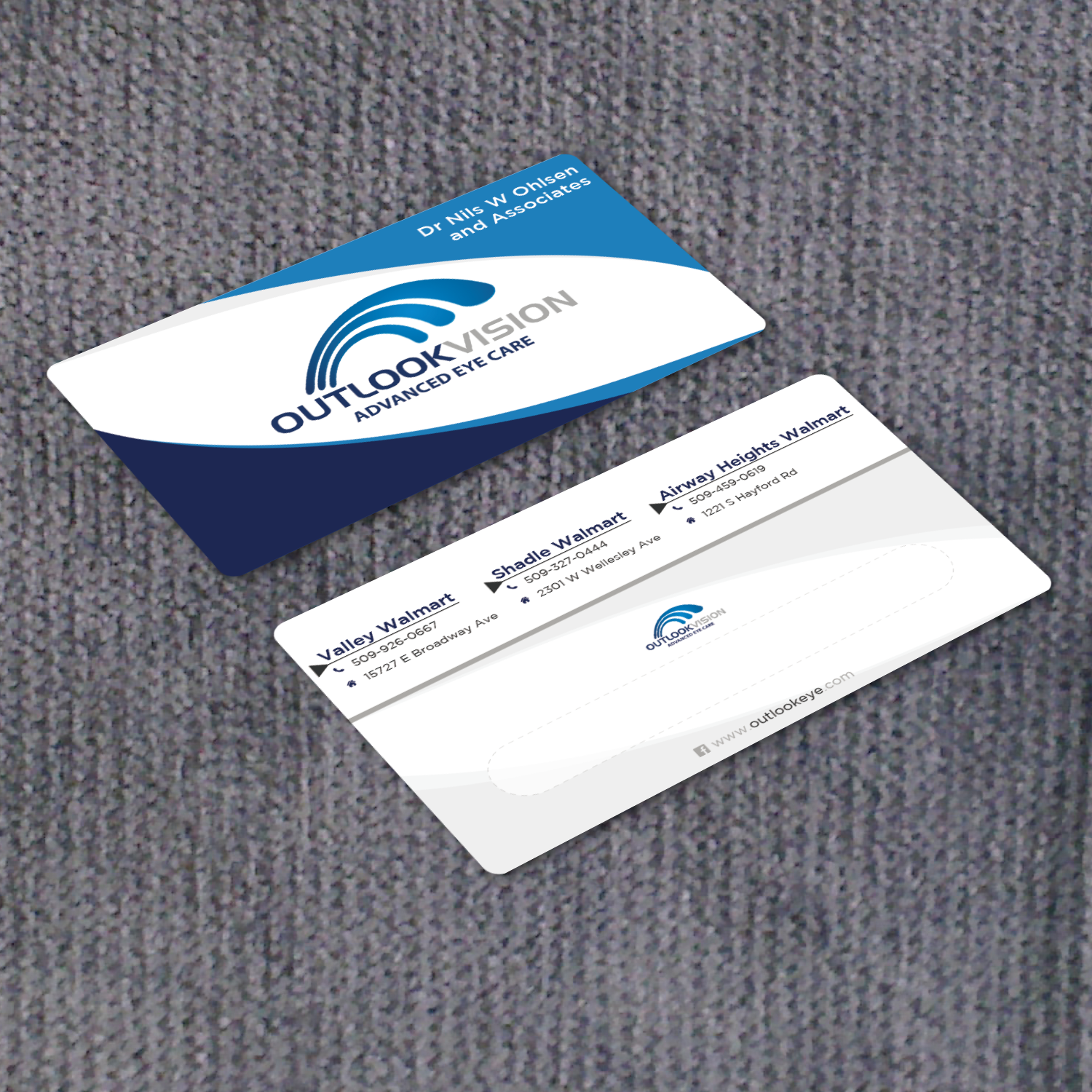 Diseño de Tarjeta de Presentación por vinhducquach para Outlook Vision | Diseño #12495668